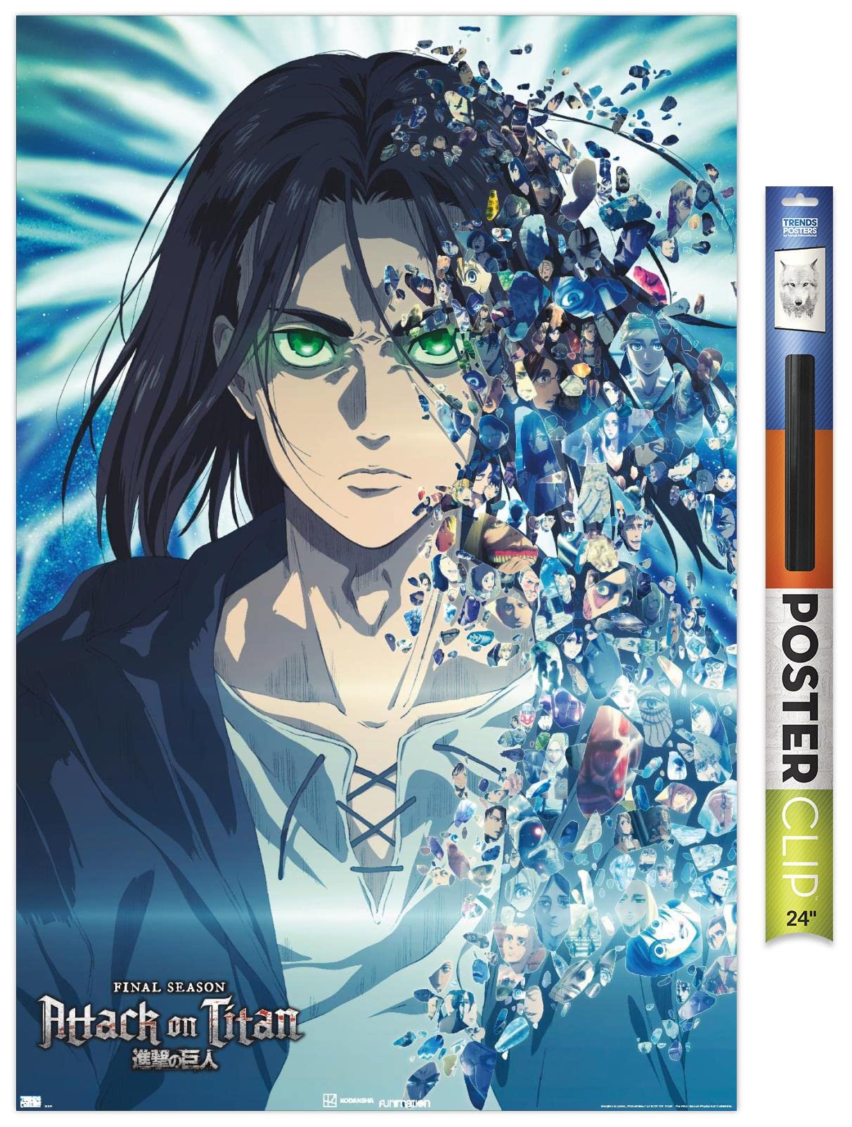 Amazon.com: Trends International Attack on Titan: The Final Season